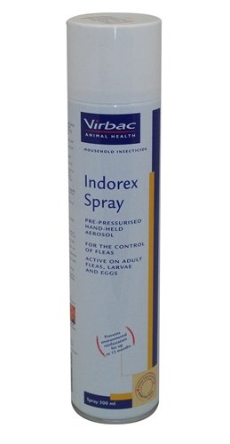 Indorex Virbac Flea and Dust Mite Spray, 500 ml