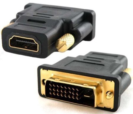 Importer520 Gold Plated HDMI Female to DVI-D Male Video Adapter