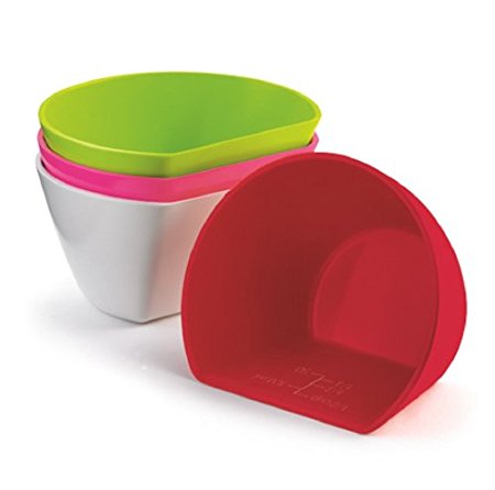 Cuisipro 0.75-Cup 4-Piece Scoop Bowl Measuring Set