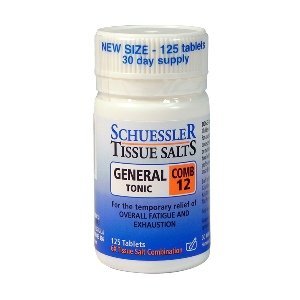 Combination 12 - 12 tissue Salts-100 tabs Brand: Schuessler Tissue Salts