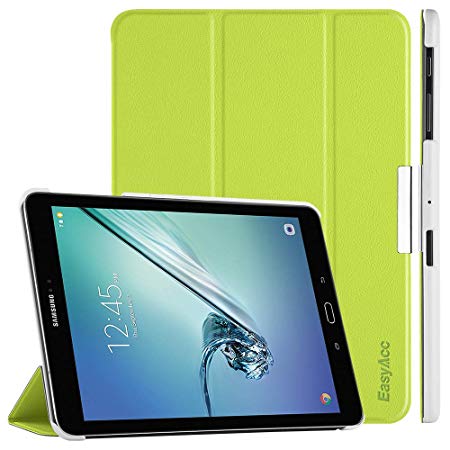 EasyAcc Case For Samsung Galaxy Tab S2 9.7, Ultra Slim Lightweight with Stand / Auto Sleep Wake-up Function Cover Smart Case Fit for Samsung Galaxy Tab S2 9.7 (Folded Cover Design, Green)