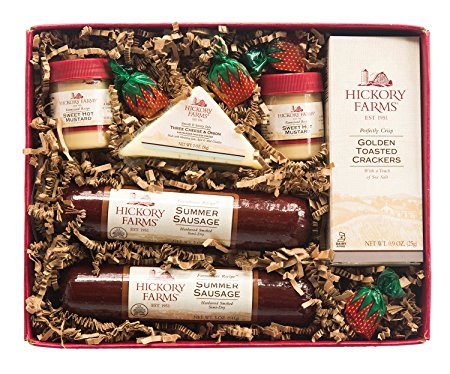 Hickory Farms Double Sausage and Cheese Sampler Gift Set (1.0 Lbs)