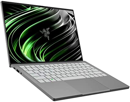 Razer Book 13 - Ultra Light Laptop for on the Go with 13.4 Inch Full HD 60 Hz Touchscreen (Intel Core i7 11th Gen, Iris Xe Graphics, 10 Hours Battery Life) Mercury / White | Qwerty UK Layout