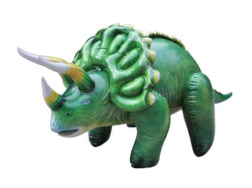 Jurassic Dinosaurs Inflatable 43" Long Triceratops