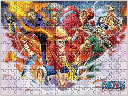 One Piece Anime 1000p Jigsaw Puzzle Each Crew's Ability