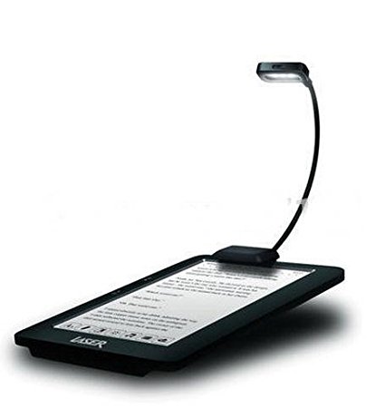 Adjustable Flexible LED Light for Kindle & Book reading (With Batteries) (Black Color) (2 level of light)