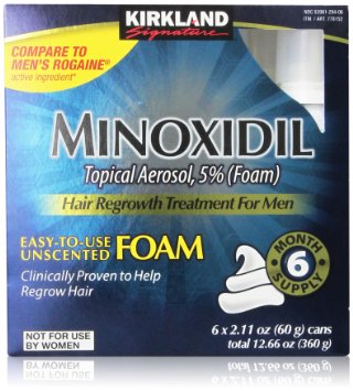 Kirkland Signature Minoxidil Foam 2.11oz, 1.5 Pound