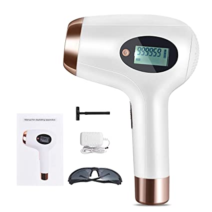 IPL Hair Removal for Women & Men Home Use, 999,999 Flashes Permanent Hair Laser, Painless Professional Hair Remover Device for Facial, Legs, Bikini, Arm Armpits