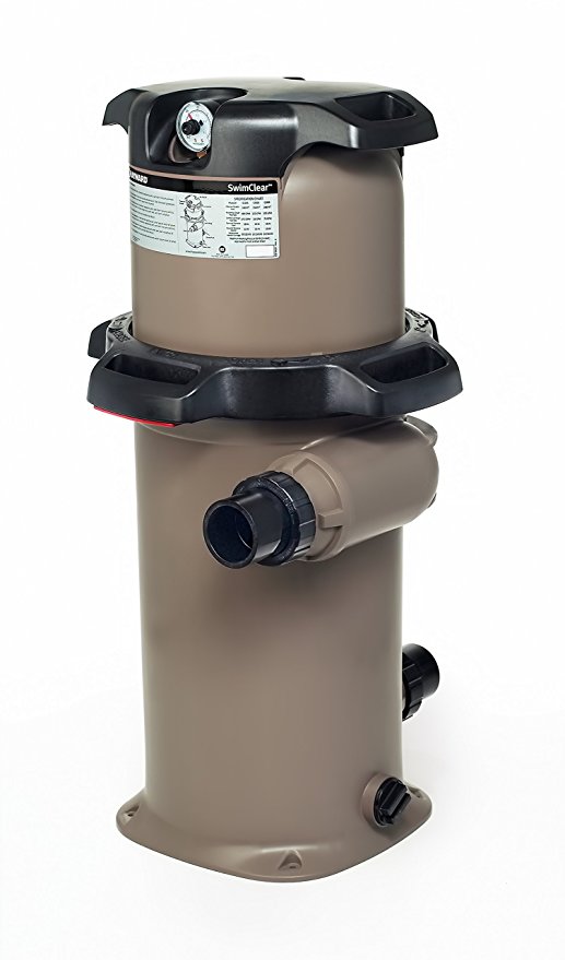 Hayward C100S SwimClear Cartridge Pool Filter, 100 Square Foot, Single Element