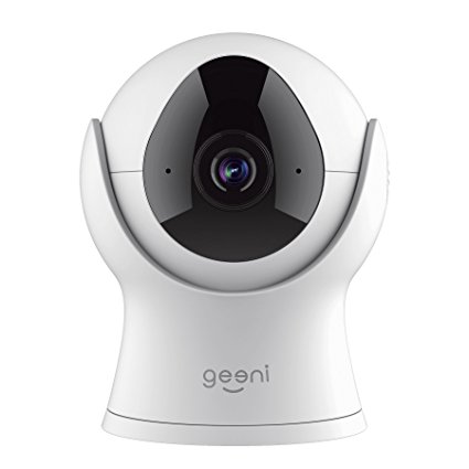 Geeni VISION 1080P Smart Wi-Fi Camera Home Security System - No Hub Required - White
