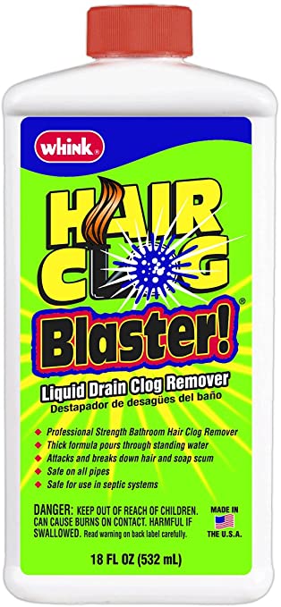 Whink Hair Clog Blaster! 18 Ounce