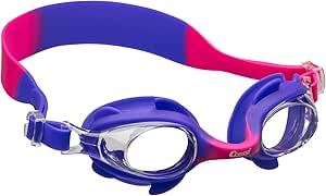 Cressi Colorful Kids Swim Goggles for Boys and Girls 4-8 Years Old - Dolphin 2.0, Starfish, and Seahorse: Designed in Italy