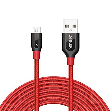 Anker PowerLine  Micro USB 10ft Cable for Samsung Nexus LG Motorola Android Smartphones and More