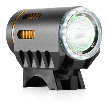 Rogue Components Bike Light - CREE XM-L2 LED Rechargeable LED Bike Headlight