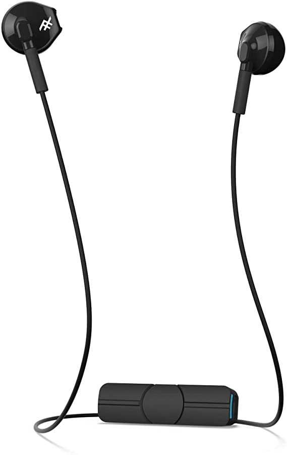 iFrogz InTone Folding Wireless Over-The-Ear Headphones, Black, IFITNW-BK0