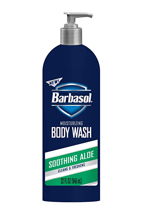 Barbasol Body Wash Aloe 32 Fluid Ounce