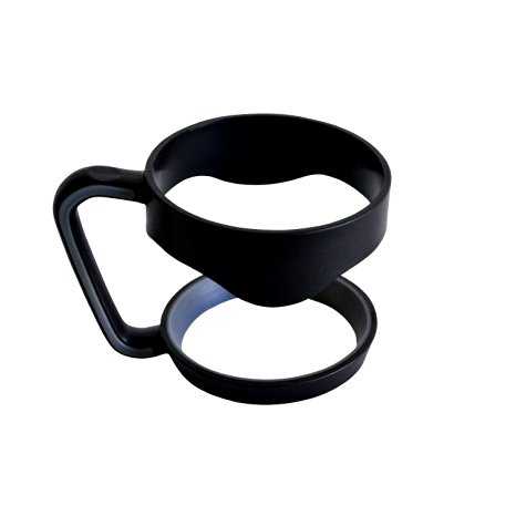 YETI Handle for 30 oz Tumbler -- Fits RTIC Sic Magnum Artic Cups- Easy Grip No Slip Lightweight Mug Handle (Handle Only) (30 oz, Black)