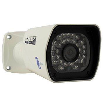 LineMak IR Bullet camera, 1/3" Sony CCD Sensor, 700TVL, 6mm lens, 30 LEDs, 65-98ft IR distance, IP67 Weatherproof, for DVR or surveillance systems.