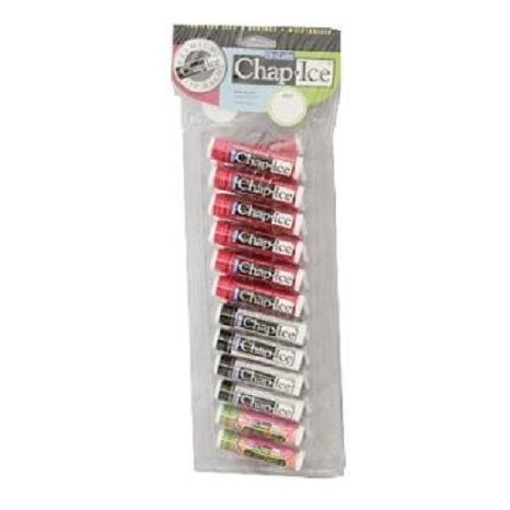CHAP-ICE ASSORTED FLAVORS LIP BALM ( 24 in a Pack )