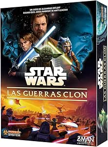 Z-Man Games ZM7126ES Star Wars: Las Guerras Clon - Juego de Mesa en Español, de 1 a 5 jugadores