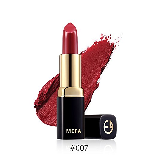 Matte Lipstick,Long Lasting Lip Stick Cosmetics Natural Moisturizing Lipsticks Red, MEFA