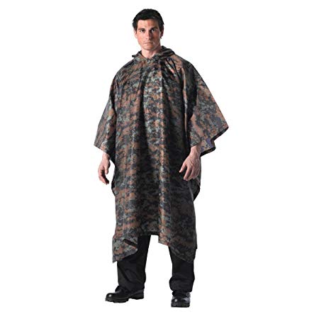 Rothco G.I. Type Military Rip-Stop Poncho