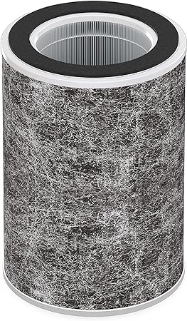 Shark HE2FKBASMB Air Purifier Replacement Filter with Anti-Allergen True HEPA   Microban, Compatible with HP200 Series, White