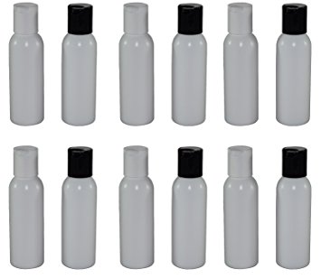 12 - 2-ounce Travel Bottles