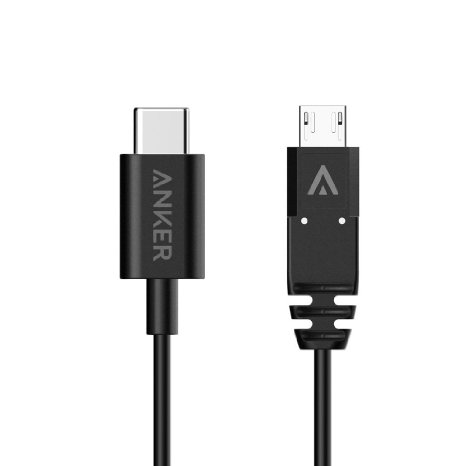 Anker USB-C to Micro USB Cable (3.3ft) for USB Type-C Devices Including the new MacBook, ChromeBook Pixel, Nexus 5X, Nexus 6P, Nokia N1 Tablet, OnePlus 2 and More