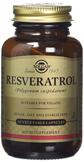 Solgar Resveratrol Vegetable Capsules - 60 Capsules