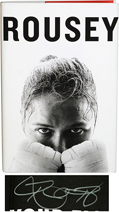 Ronda Rousey Ultimate Fighting Championship Autographed My Fight/Your Fight Hardcover Book - Fanatics Authentic Certified