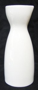 1 X White Porcelain Sake Bottle 5oz #A1889