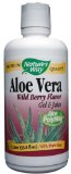 Natures Way Aloe Vera Gel and Juice Wild Berry Flavor 1 liter