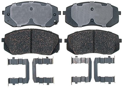 ACDelco 17D1295CH Professional Ceramic Front Disc Brake Pad Set