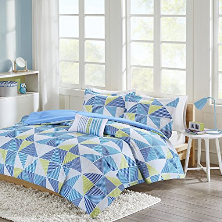 Mizone MZ10-466 Comforter (Set), Full, Blue
