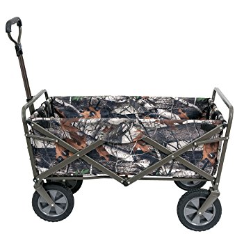 Mac Sports Collapsible Folding Outdoor Utility Wagon, Camo