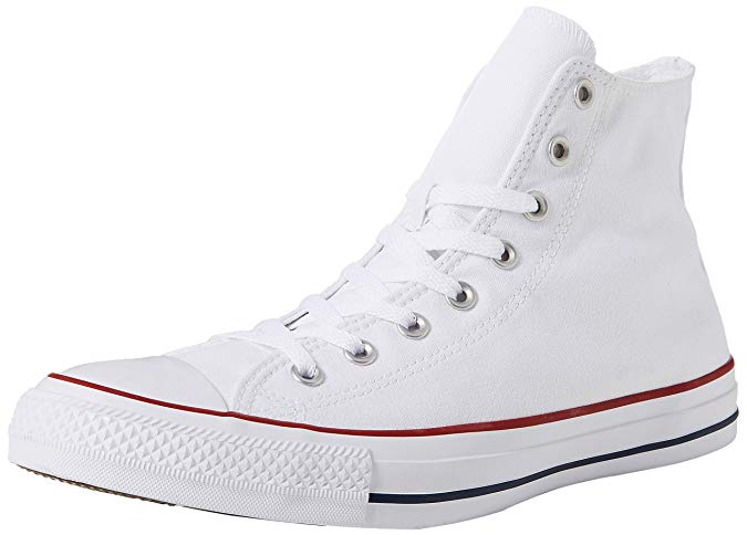 Converse Women's Chuck Taylor All Star Hi Optical White Basketball Shoe 8.5 Women US