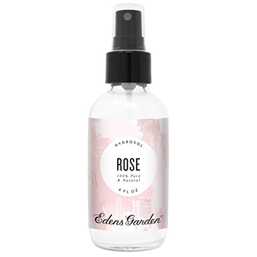 Edens Garden Rose Hydrosol, Made From Certified Pure Therapeutic Grade Essential Oils, 4oz