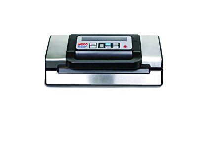 Nesco American Harvest VS-12 130W Vacuum Sealer, Black/Silver