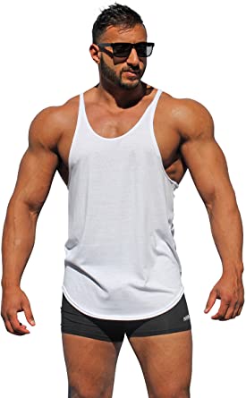 Physique Bodyware Mens Y Back Stringer Tank Top. Made in America