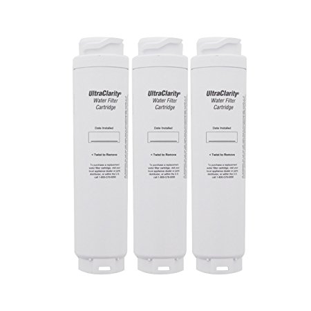 Bosch 9000194412 Ultra Clarity Refrigerator Water Filter, 3-Pack