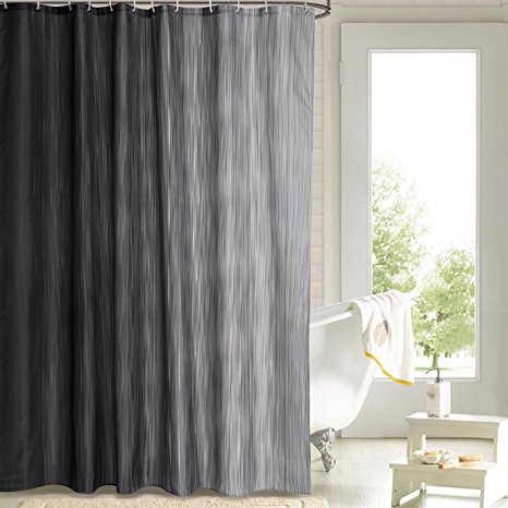 Lifewit Anti-Bacterial Mildew Resistant Water-Repellent Shower Curtain Liner, Non Toxic & Eco-Friendly, Grey