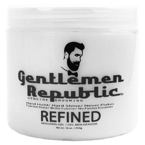 Gentlemen Republic Refined Molding Hair Gel 16 oz