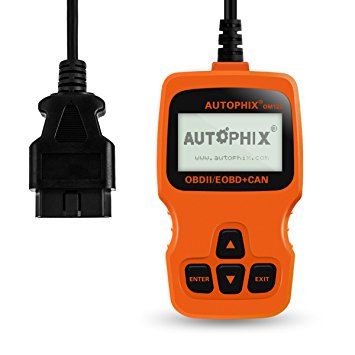 Autophix OM123 Code Reader OBD2 Diagnostic Scanner Tool with Car Vehicle Orange