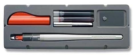 Pilot Parallel Beginner Calligraphy - 1.5mm Nib (Red Cap) Fountain Pen - P90050 by Pilot