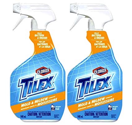 Tilex Plus Mold & Mildew Remover Spray, 32 Fluid Ounce (Pack of 2)