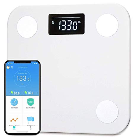 Yunmai FDA Listed Bluetooth Smart Body Fat Scale & Body Composition monitor with Free Fitness App
