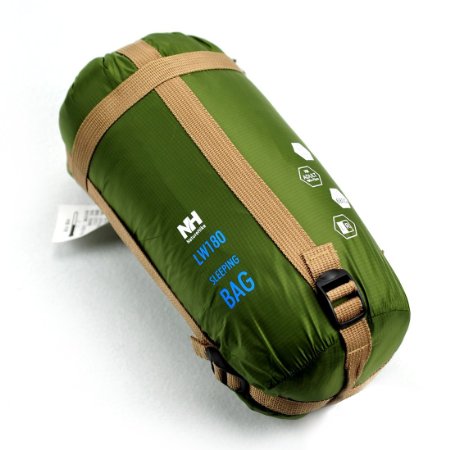 Naturehike Envelope Outdoor Sleeping Bag Camping Sleeping Bags (Army green)