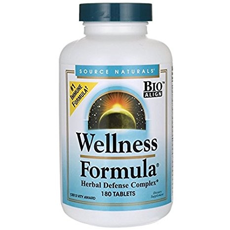 Source Naturals Wellness Formula Herbal Defense Complex Supplement, 180 Count