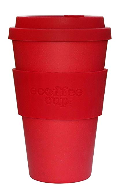 Ecoffee Cup Red/ Red Silicon